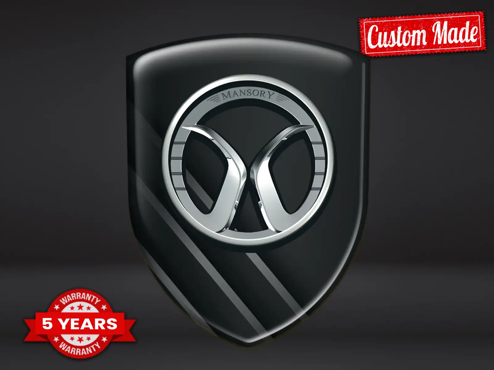 Mansory Rear Window Stickers Cars Max Durable Pro Style